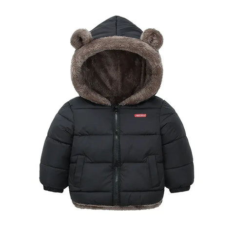 Thick fleece coat for children