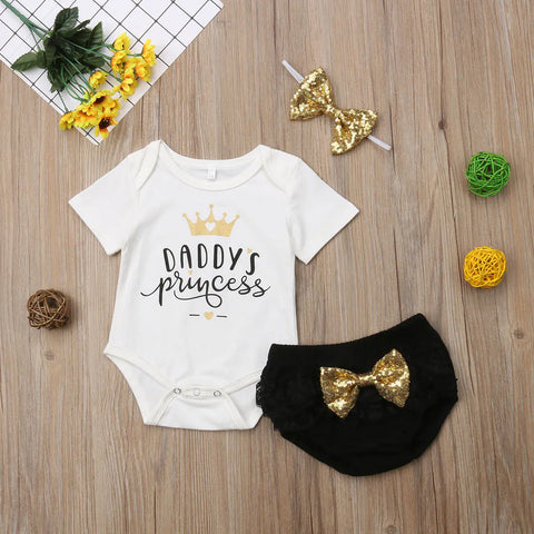 daddy's princess romper