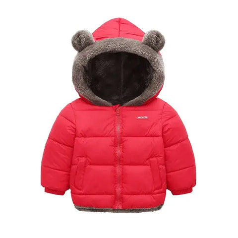Thick fleece coat for children