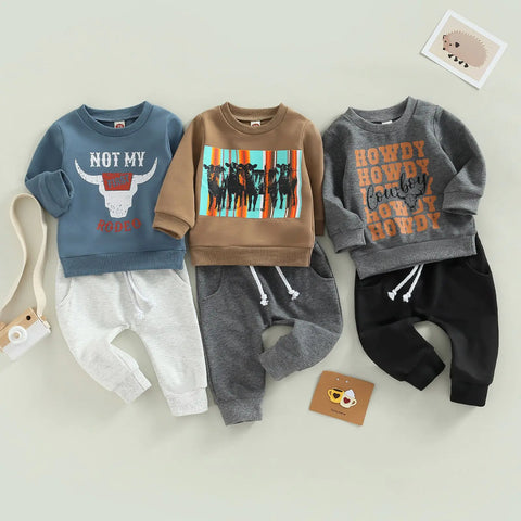 long-sleeved sweatshirt for children