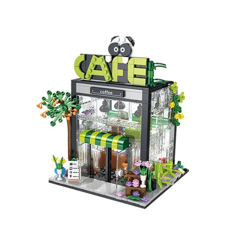 LED Glass House Café Playhouse for Children