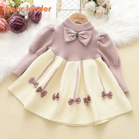 retro sweater dress for girls