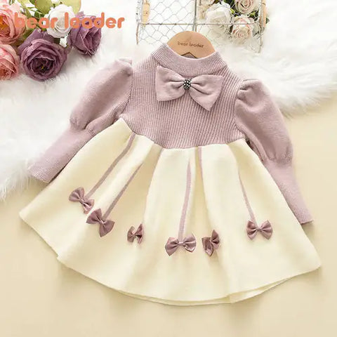 retro sweater dress for girls