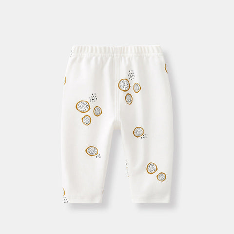 Baby Long Pants with Fruit Design