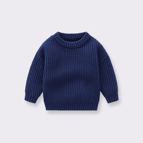 Baby Solid Color Handmade Sweaters with Quality