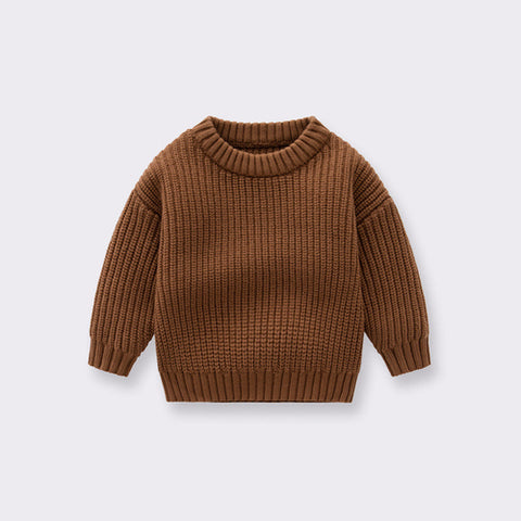 Baby Solid Color Handmade Sweaters with Quality