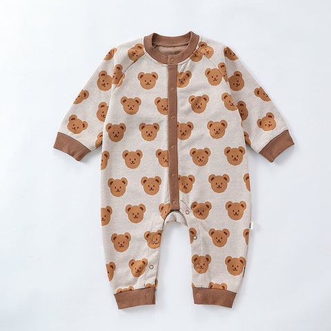 Teddy Bear Pajamas for Toddlers Cotton