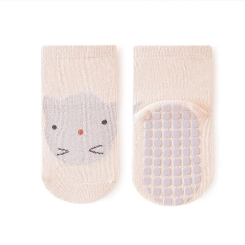 Bequeme rutschfeste Baumwollsocken mit Cartoon-Motiv