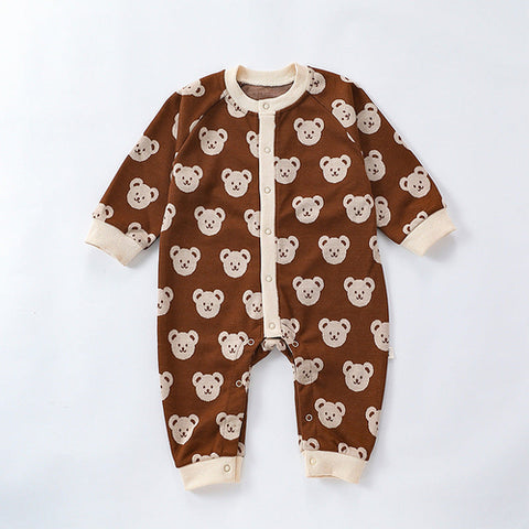Teddy Bear Pajamas for Toddlers Cotton