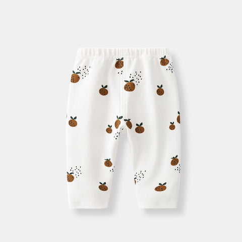 Baby Long Pants with Fruit Design