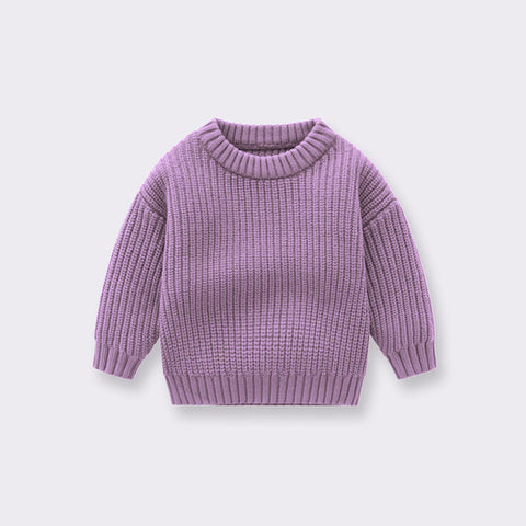 Baby Solid Color Handmade Sweaters with Quality