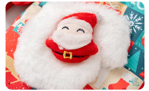 Winter overall for babies with Christmas design