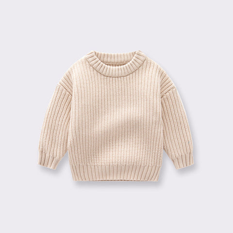 Baby Solid Color Handmade Sweaters with Quality