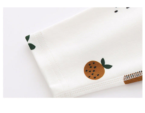 Baby Long Pants with Fruit Design