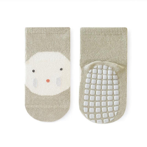 Bequeme rutschfeste Baumwollsocken mit Cartoon-Motiv