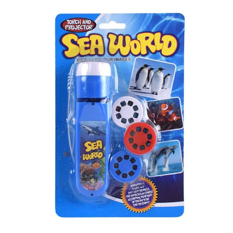 Cartoon Projection Flashlight for Kids