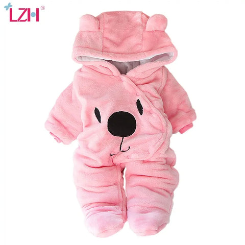 LZH Baby Winteroverall Langarm Säuglingskleidung