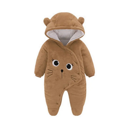 LZH Baby Winteroverall Langarm Säuglingskleidung