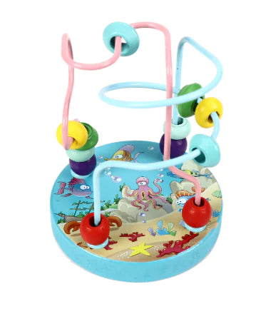 Roller Coaster Abacus Wooden Toy for Kids