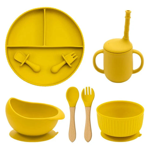 Baby Silicone Plate Set