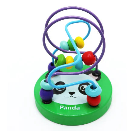 Roller Coaster Abacus Wooden Toy for Kids