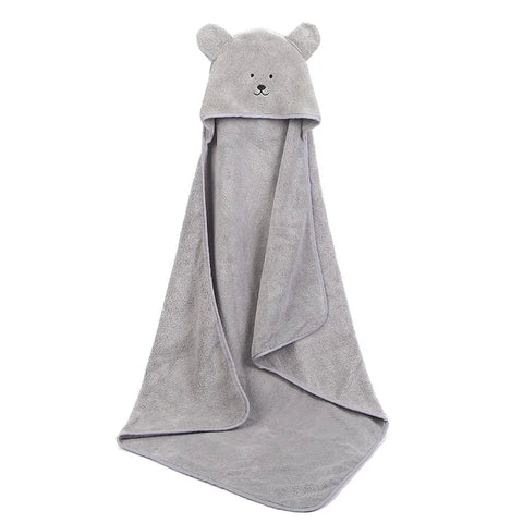 Baby-Badetuch mit Kapuze, Poncho
