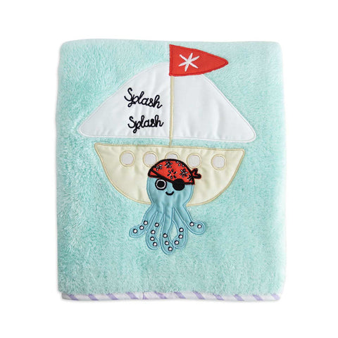 Milk&Moo Sailor Octopus Babykuscheldecke Atmungsaktiv