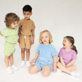 Shirt & Shorts in Sandfarbe für Baby.-2