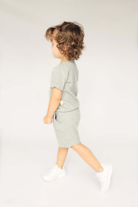 Taupengrauer Sommer-Pyjama-1