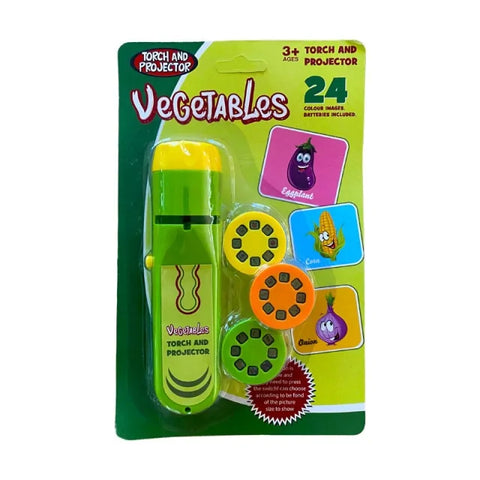 Cartoon Projection Flashlight for Kids