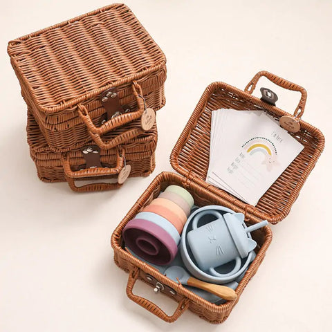 Baby-Fütterungsgeschirr-Box-Set Geschenk Box