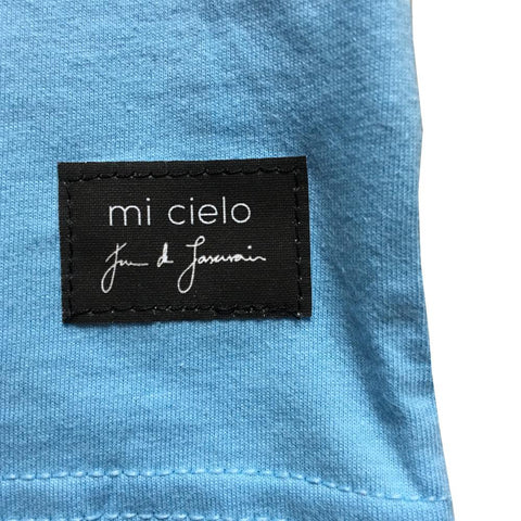 Mi Cielo - JUAN DE LASCURAIN - Light blue baby romper