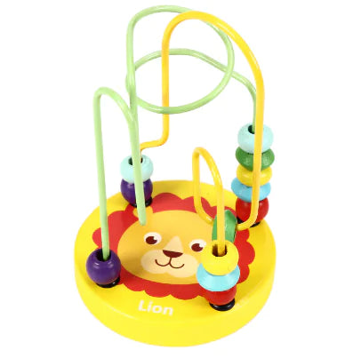 Roller Coaster Abacus Wooden Toy for Kids