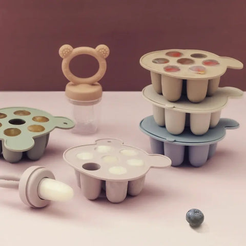 Baby Ice Cream Silicone Mold Ice Cream Holder