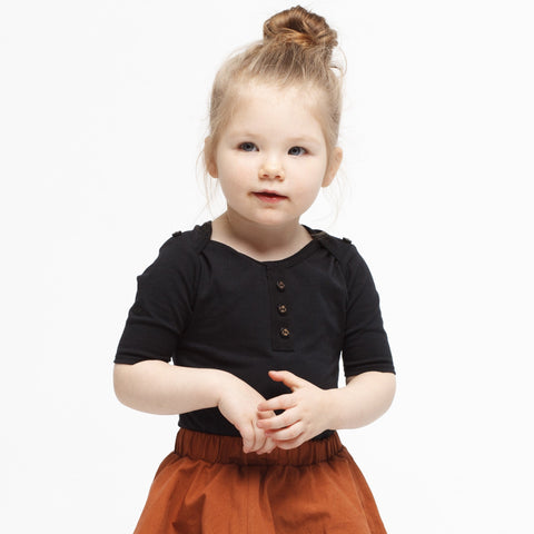 Black Baby Onesie-1