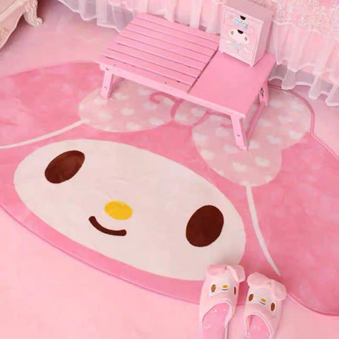 Soft fur rugs - children's rooms for girls