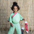 GREEN Samurai Baby Body-2