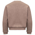 Beige Fleece Sweatshirt with Unicorn Appliqué-2