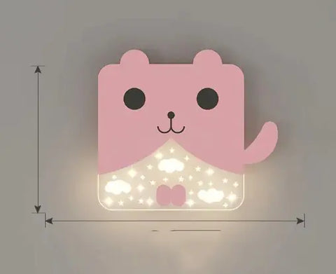 Kids' Dreamy Cartoon-Lampe
