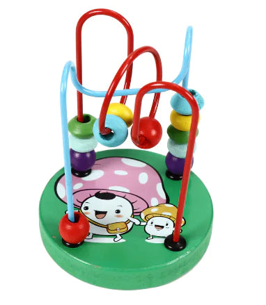 Roller Coaster Abacus Wooden Toy for Kids