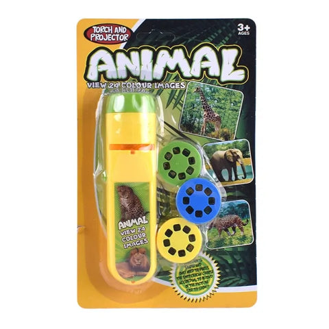 Cartoon Projection Flashlight for Kids