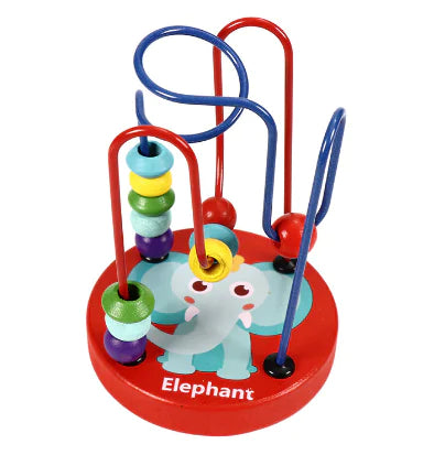 Roller Coaster Abacus Wooden Toy for Kids