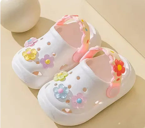 Summer Kids Flower Slippers and Sandals