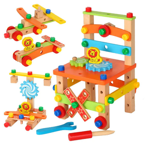 Educational Montessori Wooden Toys for Children
