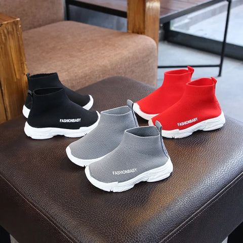 Fashion Baby Spring-Autumn Kids Slip-on Breathable Casual Shoes