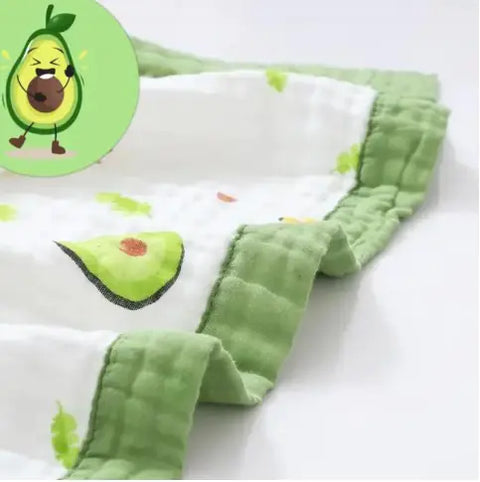 Absorbent baby bath towel