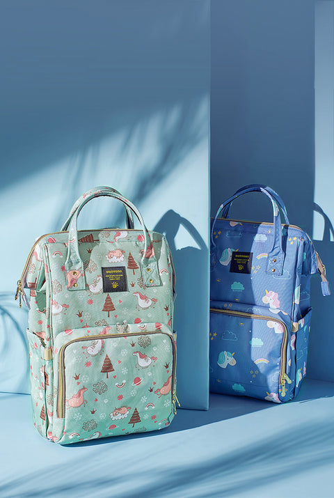 Trendiger Wickeltasche mit 13 Aufbewahrungstaschen
