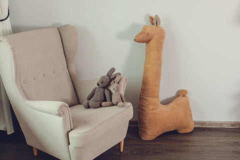 Plüschtier Alpaka für Babys und Kinder 120 cm