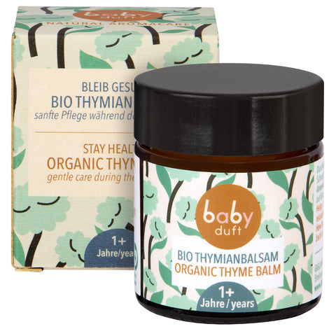 BABYDUFT Stay Healthy Bio-Thymianbalsam, für Kleinkinder, Swissmade
