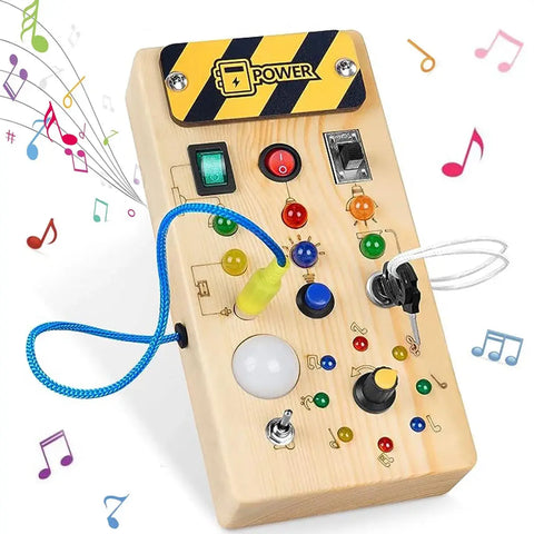Sensory toy "Busy Board"